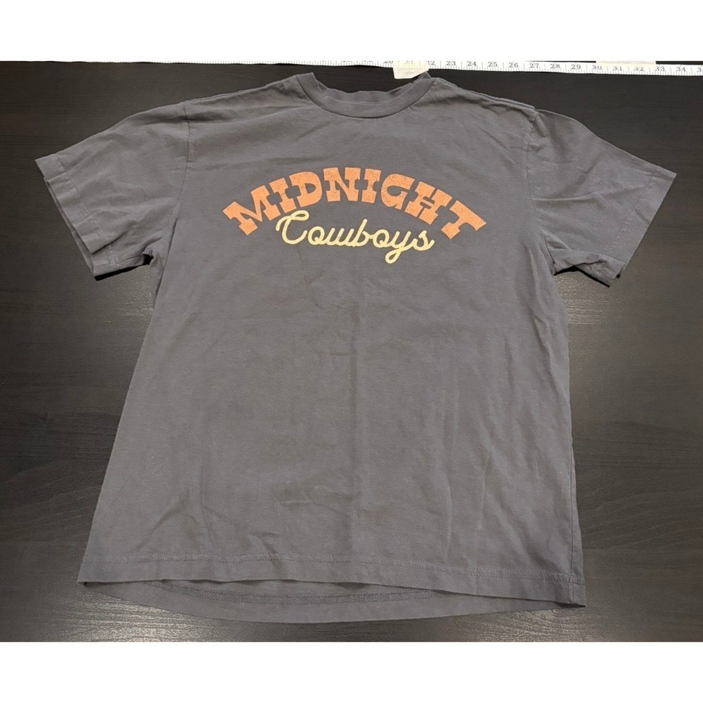 Cold Crush Midnight Cowboys Montana Skeleton Graphic T-Shirt Gray XS‎